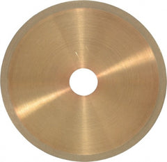 Norton - 3" Diam x 1/2" Hole, 150 Grit Surface Grinding Wheel - Diamond, Medium Grade - Exact Tooling