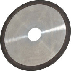 Norton - 4" Diam x 3/4" Hole x 1/32" Thick, 100 Grit Surface Grinding Wheel - Diamond, Type 1A1R, Coarse Grade - Exact Tooling