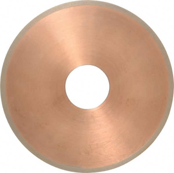 Norton - 5" Diam x 1-1/4" Hole, 320 Grit Surface Grinding Wheel - Diamond, Type 1A1R, Fine Grade - Exact Tooling