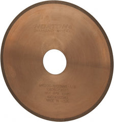 Norton - 6" Diam x 1-1/4" Hole, 220 Grit Surface Grinding Wheel - Diamond, Type 1A1R, Fine Grade - Exact Tooling