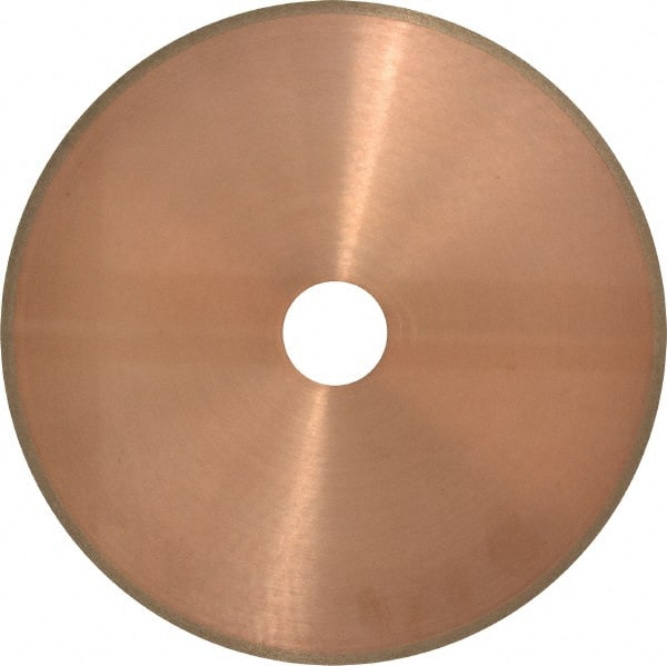 Norton - 8" Diam x 1-1/4" Hole, 180 Grit Surface Grinding Wheel - Diamond, Type 1A1R, Medium Grade - Exact Tooling