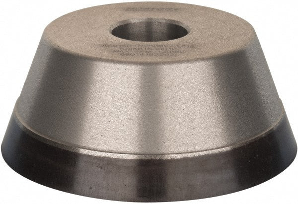 Norton - 3" Diam, 3/4" Hole Size, 1-1/4" Overall Thickness, 150 Grit, Type 11 Tool & Cutter Grinding Wheel - Very Fine Grade, Diamond, Resinoid Bond - Exact Tooling