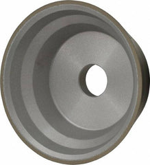 Norton - 3-3/4" Diam, 3/4" Hole Size, 1-1/2" Overall Thickness, 120 Grit, Type 11 Tool & Cutter Grinding Wheel - Fine Grade, Diamond, Resinoid Bond - Exact Tooling