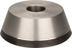 Norton - 5" Diam, 1-1/4" Hole Size, 1-3/4" Overall Thickness, 120 Grit, Type 11 Tool & Cutter Grinding Wheel - Fine Grade, Diamond, Resinoid Bond - Exact Tooling
