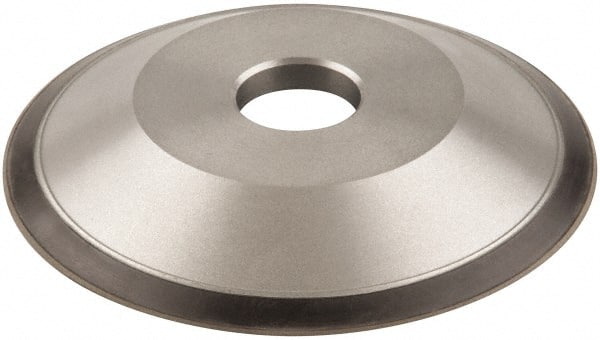 Norton - 6" Diam, 1-1/4" Hole Size, 3/4" Overall Thickness, 150 Grit, Type 12 Tool & Cutter Grinding Wheel - Very Fine Grade, Diamond, Resinoid Bond - Exact Tooling