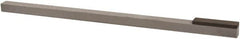 Norton - Very Fine, 1" Length of Cut, Single End Diamond Hone - 220 Grit, 1/4" Wide x 1/4" High x 6" OAL - Exact Tooling