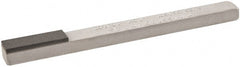 Norton - Very Fine, 1" Length of Cut, Single End Diamond Hone - 220 Grit, 3/8" Wide x 1/4" High x 4" OAL - Exact Tooling