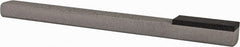 Norton - Extra Fine, 1" Length of Cut, Single End Diamond Hone - 320 Grit, 3/8" Wide x 1/4" High x 4" OAL - Exact Tooling