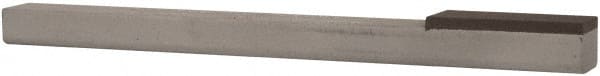 Norton - Extra Fine, 1" Length of Cut, Single End Diamond Hone - 320 Grit, 3/8" Wide x 1/4" High x 4" OAL - Exact Tooling