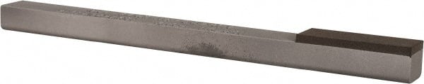 Norton - Super Fine, 1" Length of Cut, Single End Diamond Hone - 400 Grit, 3/8" Wide x 1/4" High x 4" OAL - Exact Tooling