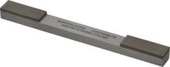 Norton - Very Fine & Extra Fine, 1" Length of Cut, Double End Diamond Hone - 150 & 320 Grit, 3/8" Wide x 1/4" High x 4" OAL - Exact Tooling
