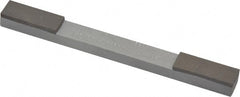 Norton - Very Fine & Super Fine, 1" Length of Cut, Double End Diamond Hone - 220 & 400 Grit, 3/8" Wide x 1/4" High x 4" OAL - Exact Tooling