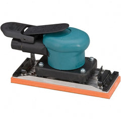 Dynabrade - 13 CFM Air Consumption, Palm Air Orbital Sander - Rectangular Pad, - Exact Tooling