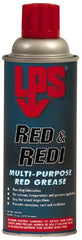 LPS - 11 oz Aerosol General Purpose Grease - Red, 450°F Max Temp, NLGIG 2, - Exact Tooling