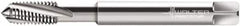 Walter-Prototyp - M6x1.00 Metric 3 Flute 6HX Modified Bottoming Spiral Flute Tap - Powdered Metal, Bright Finish, 80mm OAL, Right Hand Flute, Right Hand Thread, Series 20416 - Exact Tooling