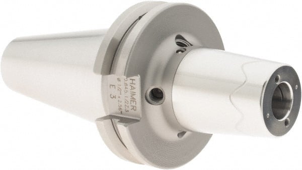 HAIMER - 1/2" Hole Diam, CAT40 Taper Shank Shrink Fit Tool Holder & Adapter - 2.56" Projection, 1.04" Nose Diam, 1.85" Clamping Depth, 25,000 RPM, Through Coolant - Exact Tooling