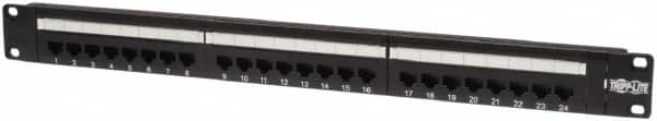 Tripp-Lite - Electrical Enclosure Steel Patch Panel - For Use with Racks - Exact Tooling