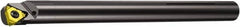 Sandvik Coromant - Left Hand Cut, 16mm Shank Width x 16mm Shank Height Indexable Threading Toolholder - 200mm OAL, 266.LL-16.. Insert Compatibility, 266R/LKF-RE Toolholder, Series CoroThread 266 - Exact Tooling