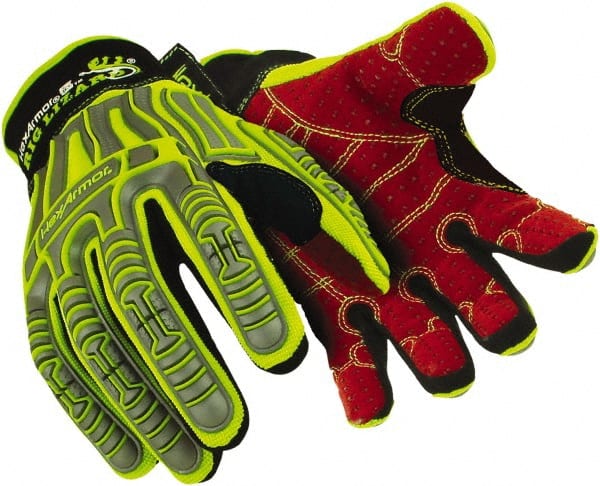 HexArmor - Size M (8), ANSI Cut Lvl 2, Puncture Lvl 2, HPPE Fiber Cut & Puncture Resistant Gloves - Exact Tooling