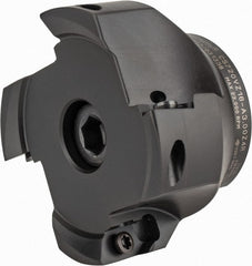 Kennametal - 4 Inserts, 3" Cutter Diam, 0.63" Max Depth of Cut, Indexable High-Feed Face Mill - 1" Arbor Hole Diam, 1.97" High, C5720VZ16-A3.00Z4R Toolholder, ZDET16M... Inserts, Series 5720VZ - Exact Tooling