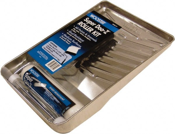 Wooster Brush - Trim Paint Roller Kit - Includes Paint Tray, Roller Cover & Frame - Exact Tooling