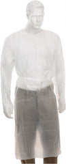 PRO-SAFE - Pack of (50) Size Universal White Isolation Gowns without Pockets - Exact Tooling