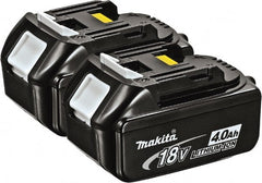 Makita - Power Tool Batteries Voltage: 18.00 Battery Chemistry: Lithium-Ion - Exact Tooling