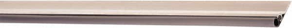 National Guard Products - 17' Long x 1" Wide, Head & Jamb Weatherstripping - 1-3/4" Door Thickness, Aluminum - Exact Tooling