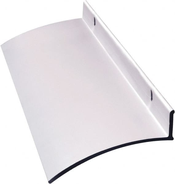 National Guard Products - 6' Long x 2" Wide, Drip Cap Weatherstripping - 1-3/4" Door Thickness, Aluminum - Exact Tooling