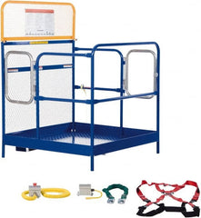 Vestil - 60" Platform - Forklift Work Platform, 1,000 Lb Capacity, 60" Platform Height, 48" Base Width x 48" Base Depth - Exact Tooling