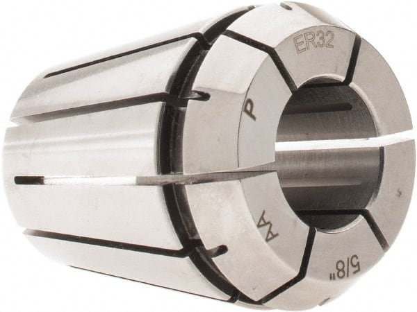 Parlec - 5/8" ER32 Collet - 0.0002" TIR, 1.574" OAL, 1.3" Overall Diam - Exact Tooling