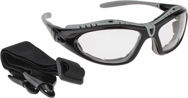 PRO-SAFE - +1.5, Clear Lenses, Scratch Resistant, Framed Magnifying Safety Glasses - Exact Tooling
