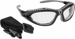 PRO-SAFE - +1.5, Clear Lenses, Scratch Resistant, Framed Magnifying Safety Glasses - Exact Tooling