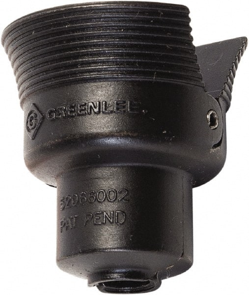 Greenlee - 1/2" Conduit Round Lock - 8" Hole Length x 1/2" Hole Width x 1/2" Hole Diam - Exact Tooling