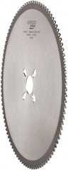 Lenox - 285mm Diam, 40mm Arbor Hole Diam, 100 Tooth Wet & Dry Cut Saw Blade - Cermet-Tipped, Clean Action, Standard Round Arbor - Exact Tooling