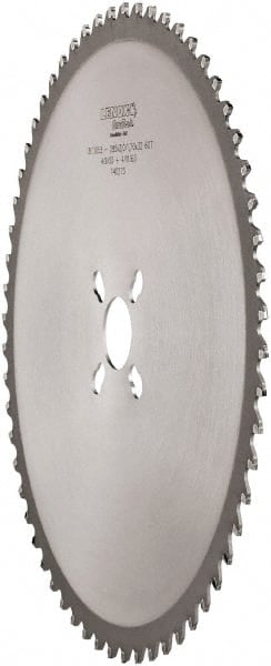 Lenox - 285mm Diam, 40mm Arbor Hole Diam, 60 Tooth Wet & Dry Cut Saw Blade - Cermet-Tipped, Clean Action, Standard Round Arbor - Exact Tooling