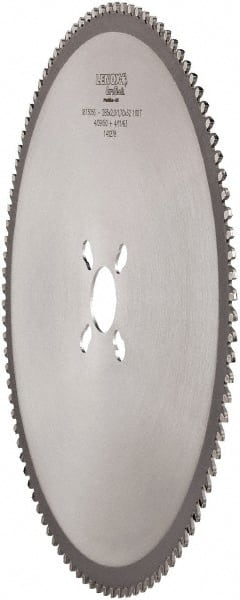 Lenox - 285mm Diam, 32mm Arbor Hole Diam, 100 Tooth Wet & Dry Cut Saw Blade - Cermet-Tipped, Clean Action, Standard Round Arbor - Exact Tooling