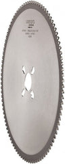 Lenox - 285mm Diam, 32mm Arbor Hole Diam, 100 Tooth Wet & Dry Cut Saw Blade - Cermet-Tipped, Clean Action, Standard Round Arbor - Exact Tooling