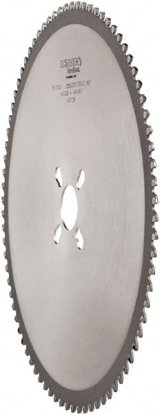 Lenox - 250mm Diam, 40mm Arbor Hole Diam, 80 Tooth Wet & Dry Cut Saw Blade - Cermet-Tipped, Clean Action, Standard Round Arbor - Exact Tooling