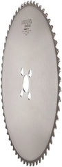 Lenox - 420mm Diam, 50mm Arbor Hole Diam, 60 Tooth Wet & Dry Cut Saw Blade - Cermet-Tipped, Clean Action, Standard Round Arbor - Exact Tooling