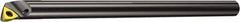 Sandvik Coromant - 0.4134" Min Bore Diam, 5" OAL, 5/16" Shank Diam, E..SWLPR/L-R Indexable Boring Bar - Screw-On Holding Method - Exact Tooling