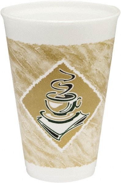 DART - Dart Sip-Thru Lids for 16 oz. Hot/Cold Foam Cups, White - Use with 16 oz. Hot/Cold Foam Cups - Exact Tooling