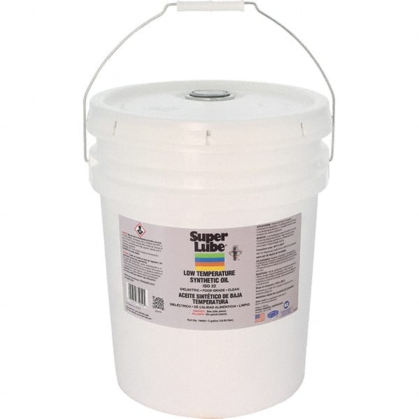 Synco Chemical - 5 Gal Pail Synthetic Lubricant - Translucent, -85°F to 392°F, Food Grade - Exact Tooling