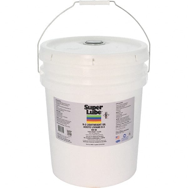Synco Chemical - 5 Gal Pail Synthetic Lubricant - Translucent, 10°F to 250°F, Food Grade - Exact Tooling