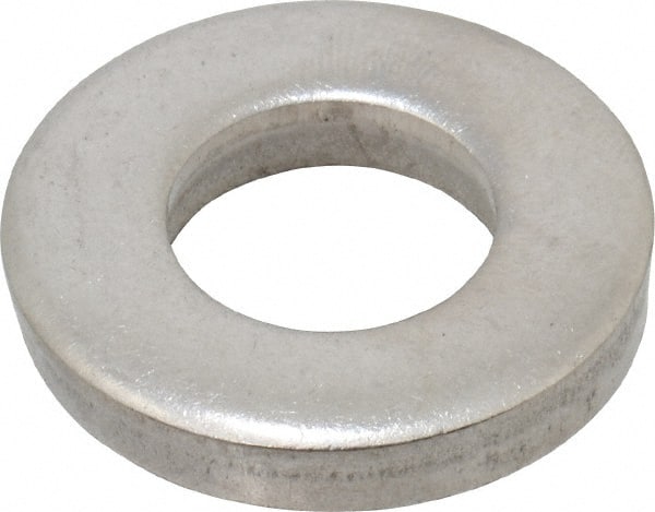 Gibraltar - 1/2" Screw, Grade 18-8 Stainless Steel Extra Thick Flat Washer - 17/32" ID x 1-1/16" OD, 3/16" Thick, Plain Finish - Exact Tooling