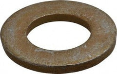 Gibraltar - 1-1/4" Screw, Alloy Steel Structural Flat Washer - 1-3/8" ID x 2-1/2" OD, 1/4" Thick, Zinc Yellow Dichromate Finish - Exact Tooling