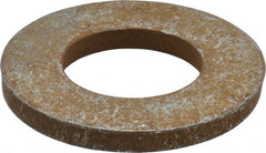 Gibraltar - 1-1/8" Screw, Alloy Steel Structural Flat Washer - 1-3/16" ID x 2-1/4" OD, 1/4" Thick, Zinc Yellow Dichromate Finish - Exact Tooling