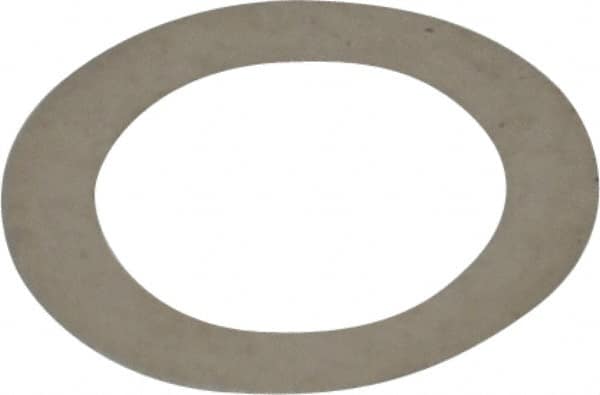 Gibraltar - 0.002" Thick, 0.25 to 0.255" Inside x 0.37 to 0.38" OD, Round Shim - 18-8 Stainless Steel - Exact Tooling
