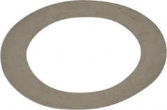 Gibraltar - 0.002" Thick, 0.25 to 0.255" Inside x 0.37 to 0.38" OD, Round Shim - 18-8 Stainless Steel - Exact Tooling
