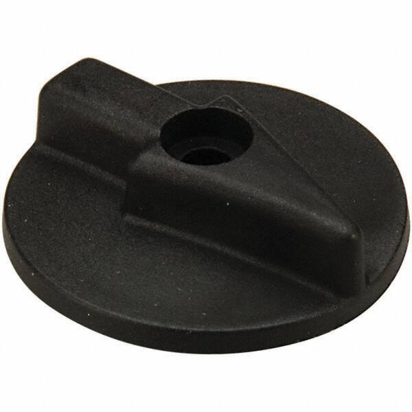 Dynabrade - Air Dual Action Sander Round Switch - Top - Use with 57220, 57221, 57222, 57223, 57224, 57225, 57226, 57227, 57228, 57229 - Exact Tooling